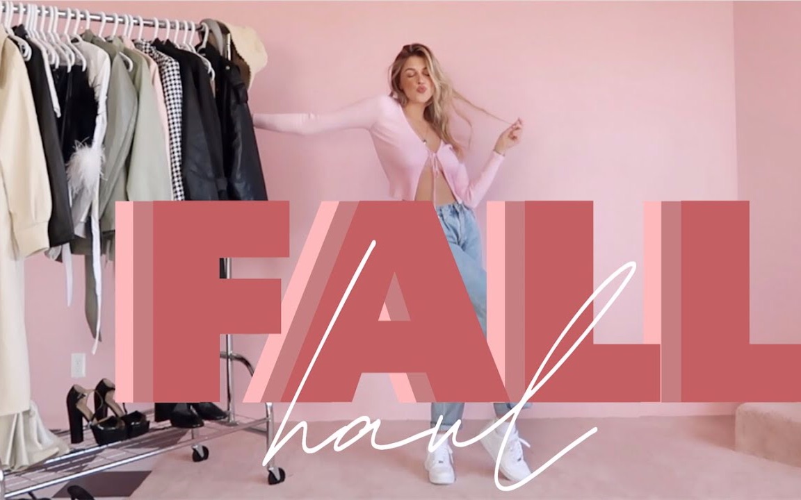 【Nitsan Raiter】秋季服饰购物分享 | HUGE FALL TRYON HAUL | Aritzia,Zara,Revolve,Nasty Gal哔哩哔哩bilibili