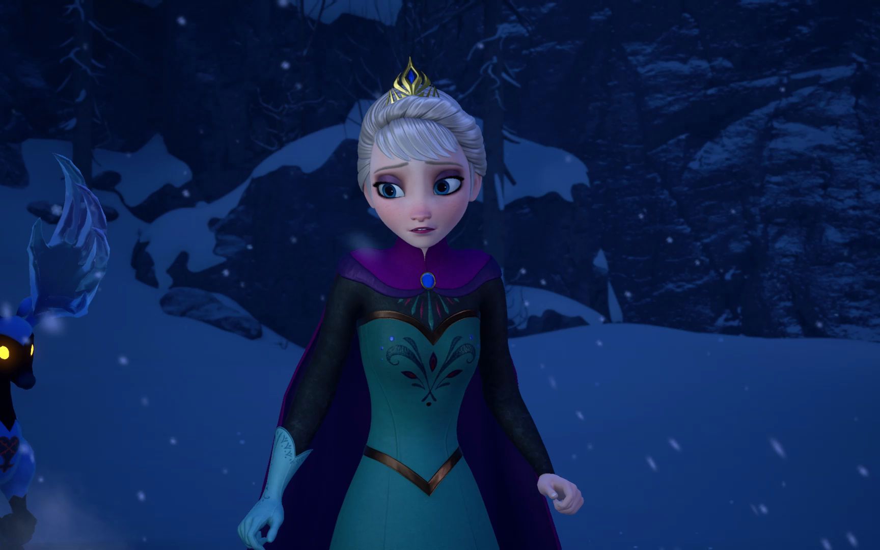 【王国之心3 英文版】kingdom hearts 3-剧情动画6冰雪奇缘