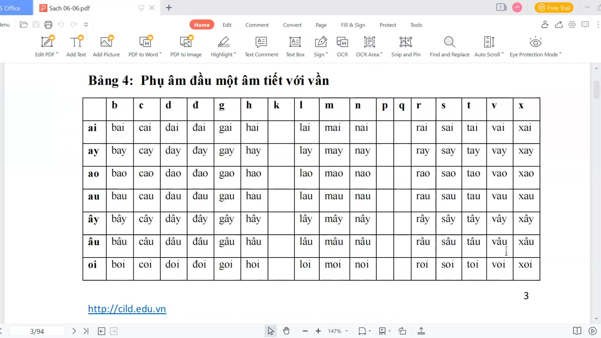 [图]越南语音标学习1+2（自用）