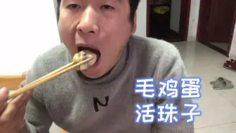 挑战10个喜蛋毛蛋 未孵化的小鸭 不敢尝试的恐怖美食 小伙吃到撑 哔哩哔哩 Bilibili