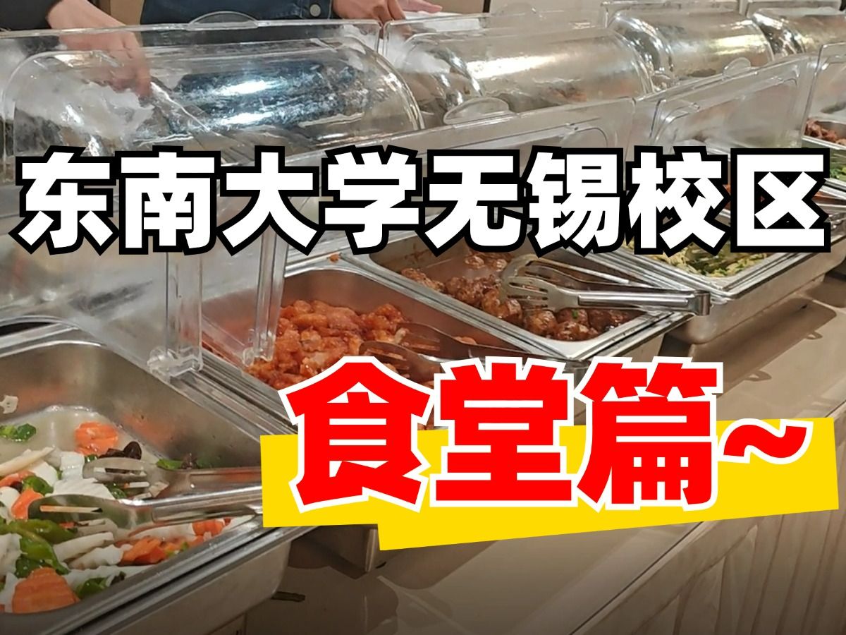 东南大学无锡校区食堂饭菜怎么样?推荐还是劝退?哔哩哔哩bilibili