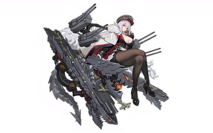 《碧蓝航线》齐柏林伯爵:铁血阵营的超稀有级航母舰娘