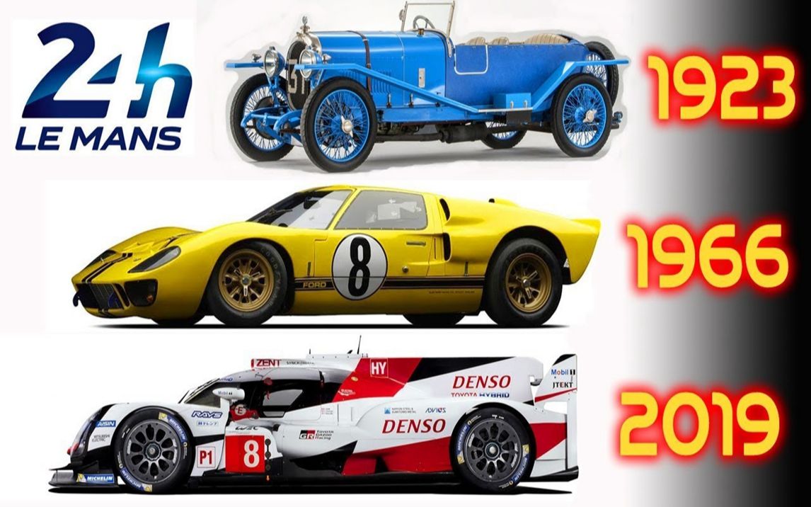 勒芒24小时冠军车1923201924hoursoflemanswinners19232019