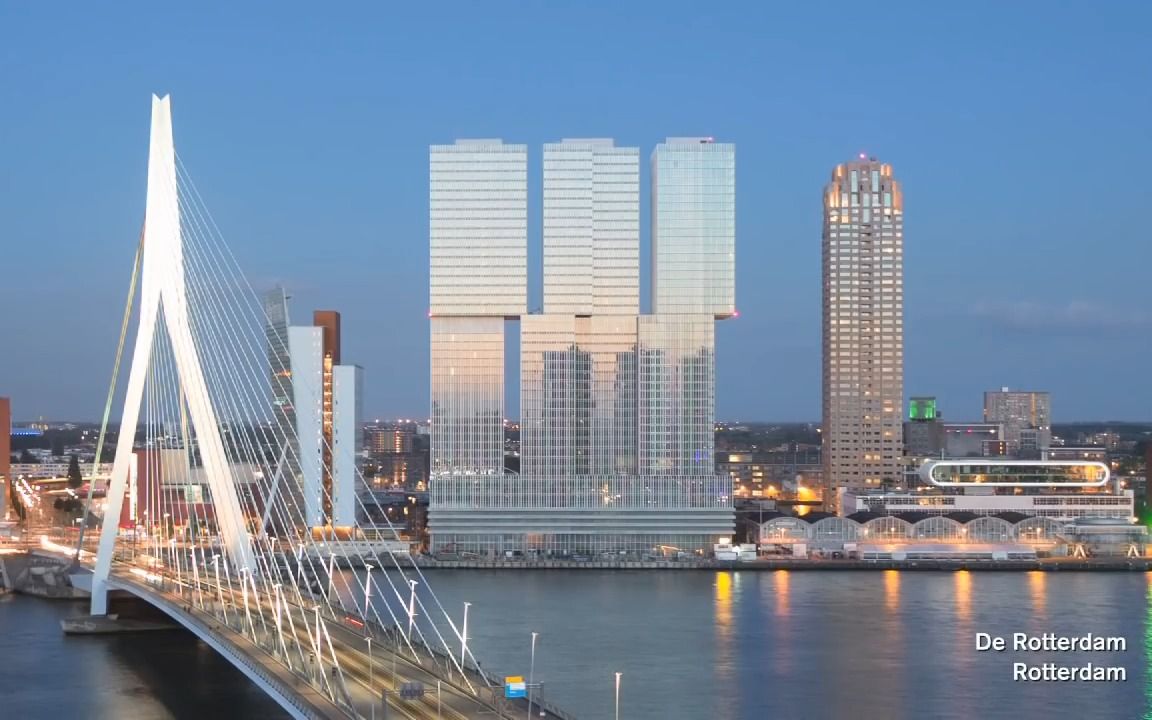 建筑访谈建筑大师雷姆库哈斯谈derotterdam大楼项目荷兰oma三座层叠与