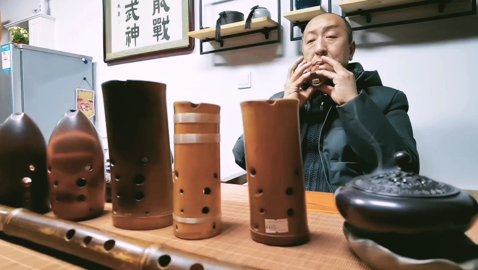 皆山竹埙试吹卷珠帘