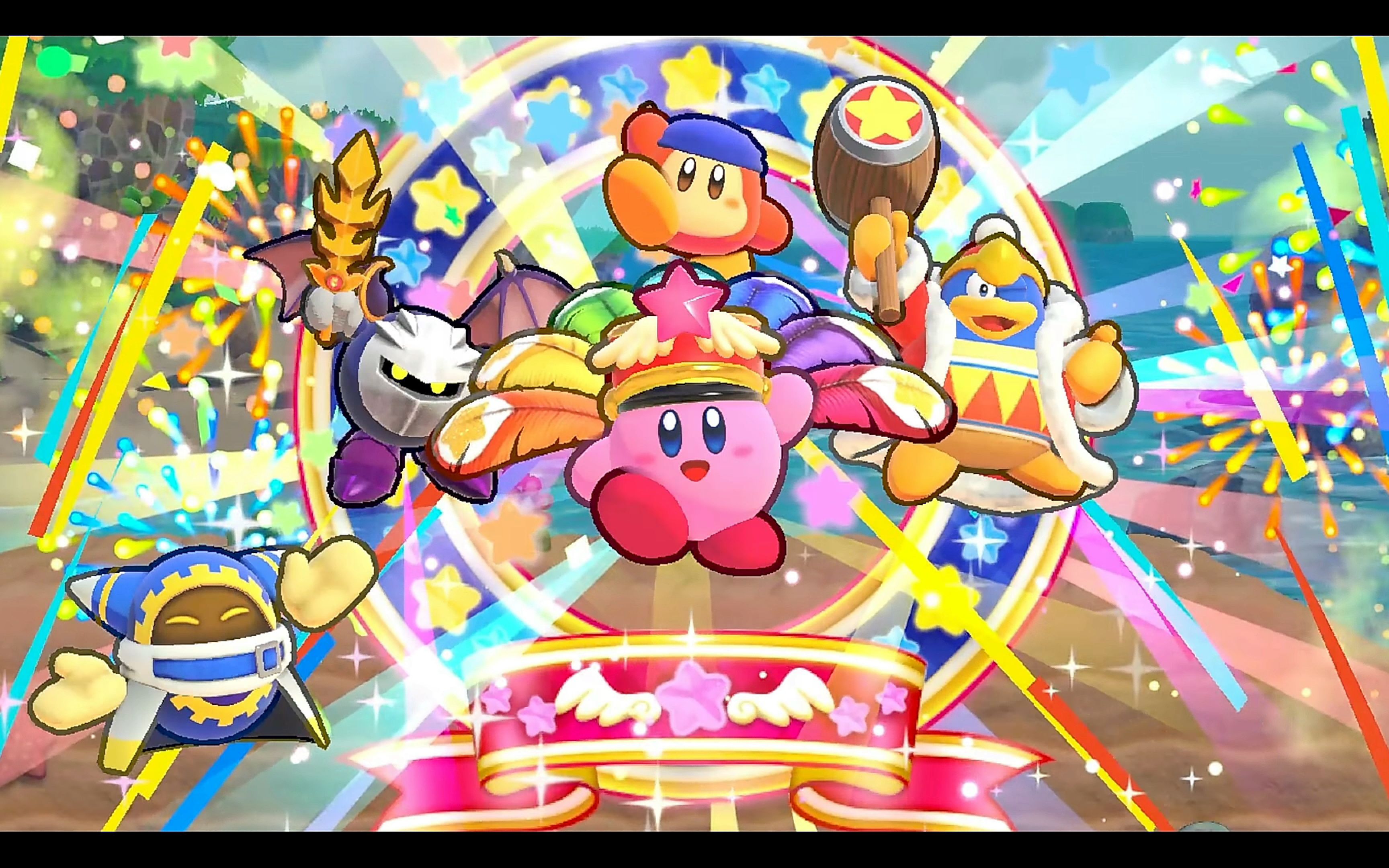 【录游戏】switch 星之卡比 wii 豪华版 demo游玩录像