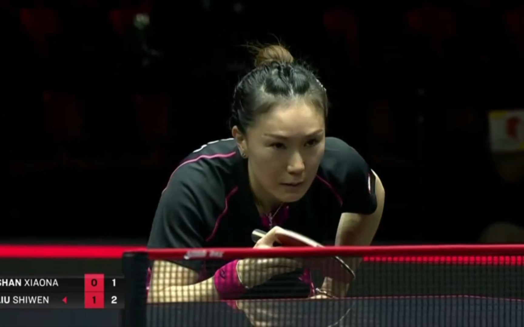 【乒乓球慢镜头欣赏】单晓娜-传统直拍左推右攻
