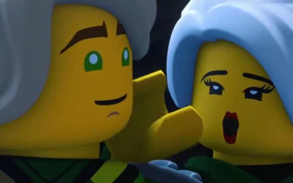 乐高幻影忍者moc晴美的面具游戏【手工自制】