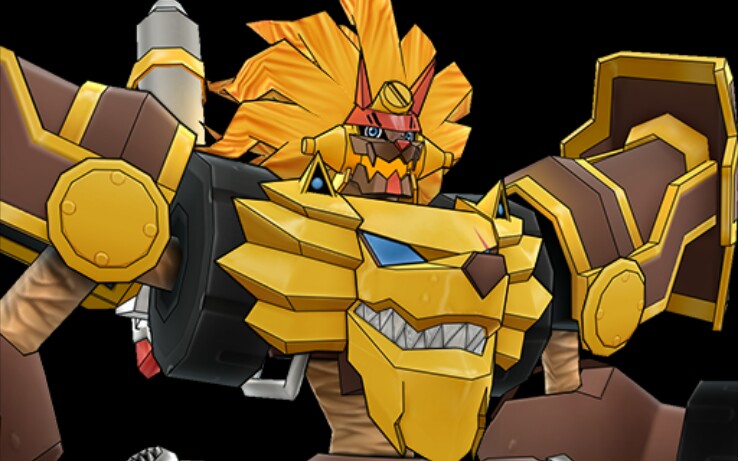 数码宝贝专题#112狮子兽家族又添新成员_哔哩哔哩_bilibili