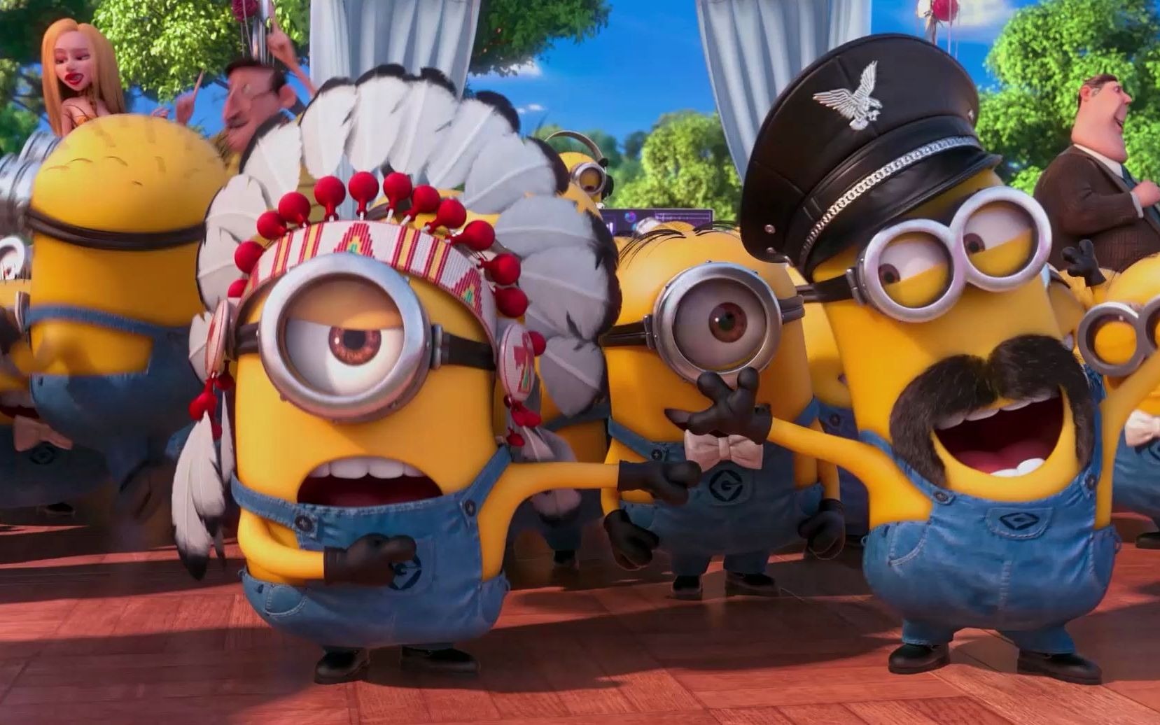 有小黄人的地方就有欢乐-village people老年迪斯科一起嗨_哔哩哔哩