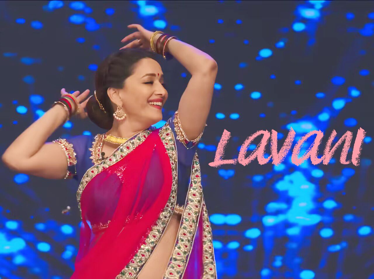 [图]【dance with madhuri】印度舞神Madhuri Dixit教你跳lavani