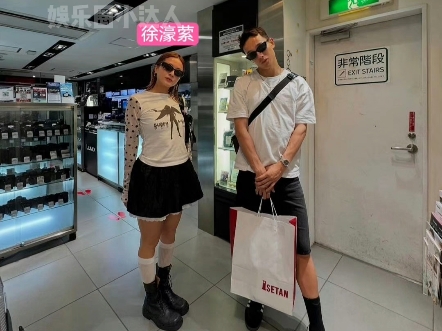 陈奕迅#徐濠萦 女儿#陈康堤 恋情曝光,男友是日本混血男模