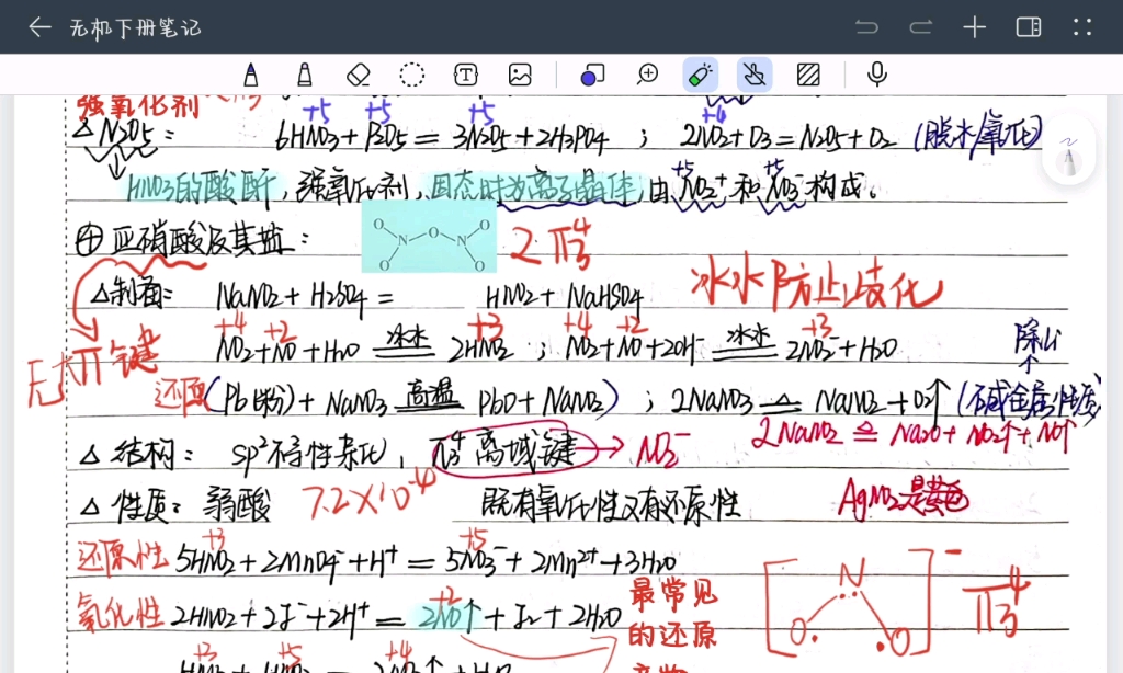13无机化学带背笔记版——氮族元素4哔哩哔哩bilibili