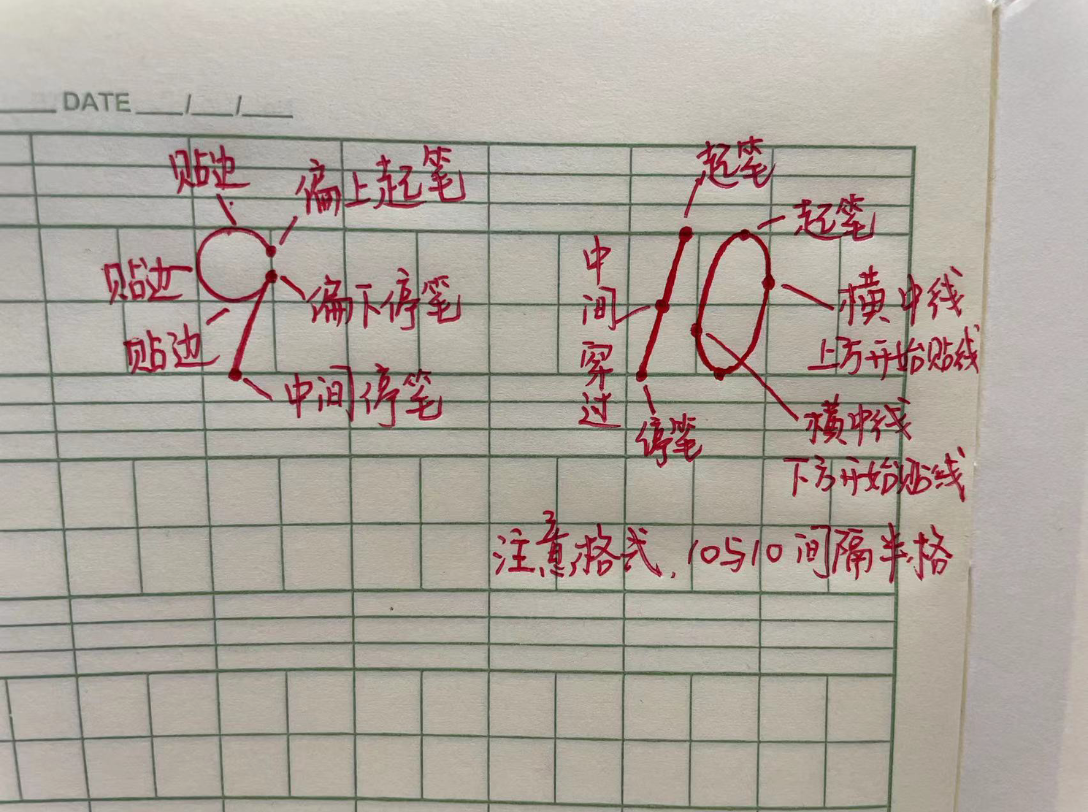 幼儿园老师手把手教写数字(9、10)哔哩哔哩bilibili