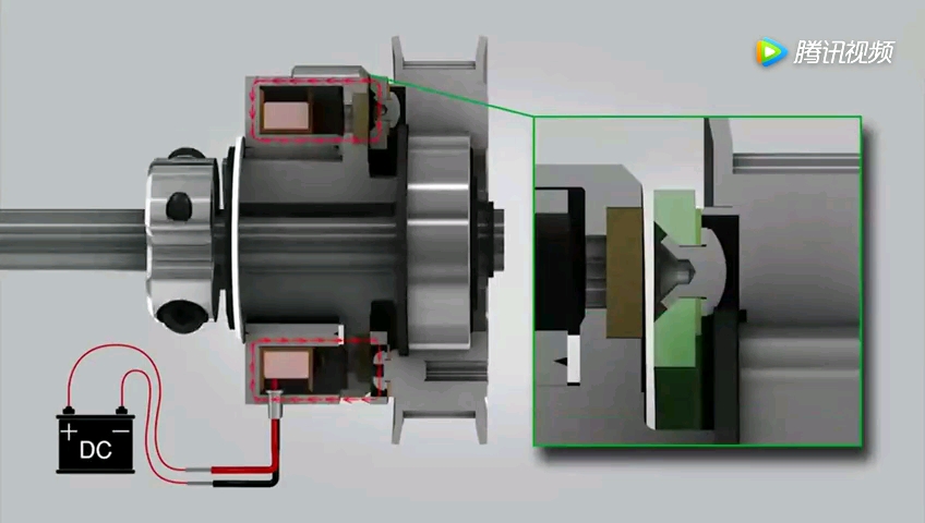 电磁离合器的工作原理哔哩哔哩bilibili