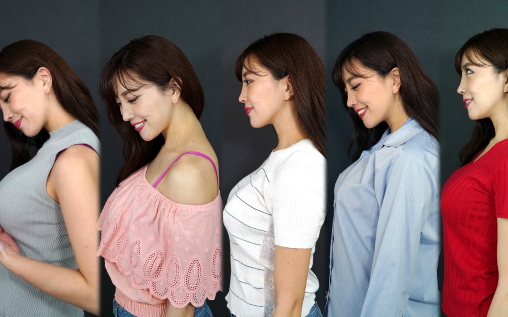 巨有挑战性的穿搭实验,哪件衣服最能凸显g罩杯?请说出你的看法