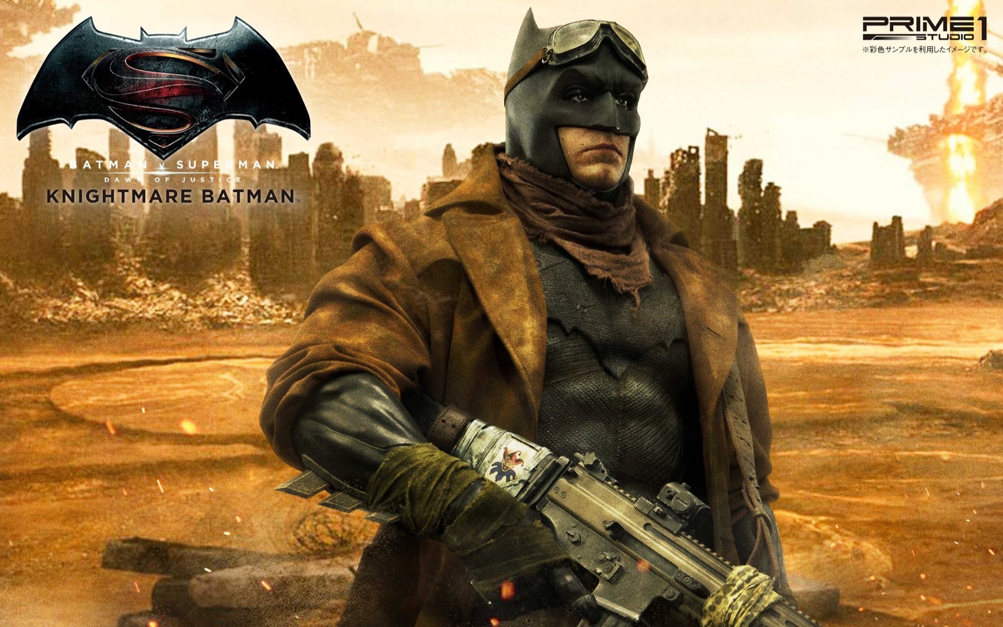 nightmare batman 1_2 scale statue from prime 1 studio!