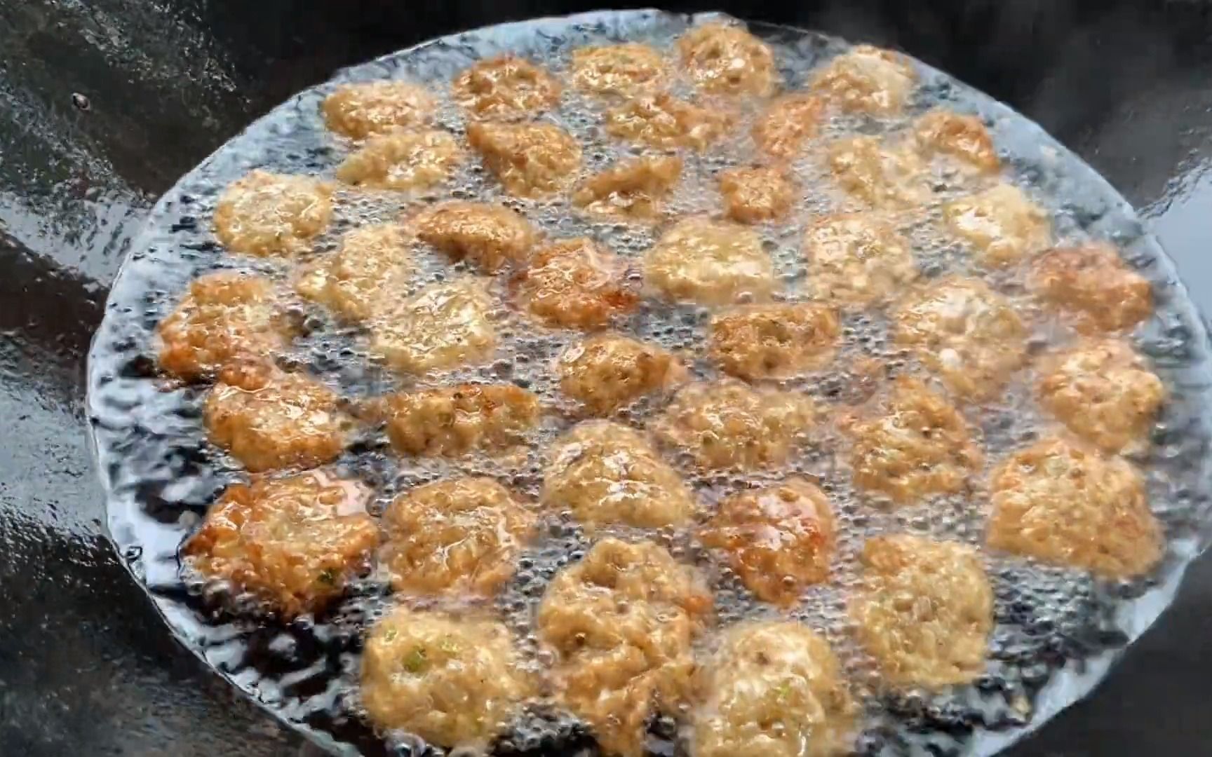 过年好,炸肉丸,红红火火做美食,妈妈的味道最可口,火旺事事旺