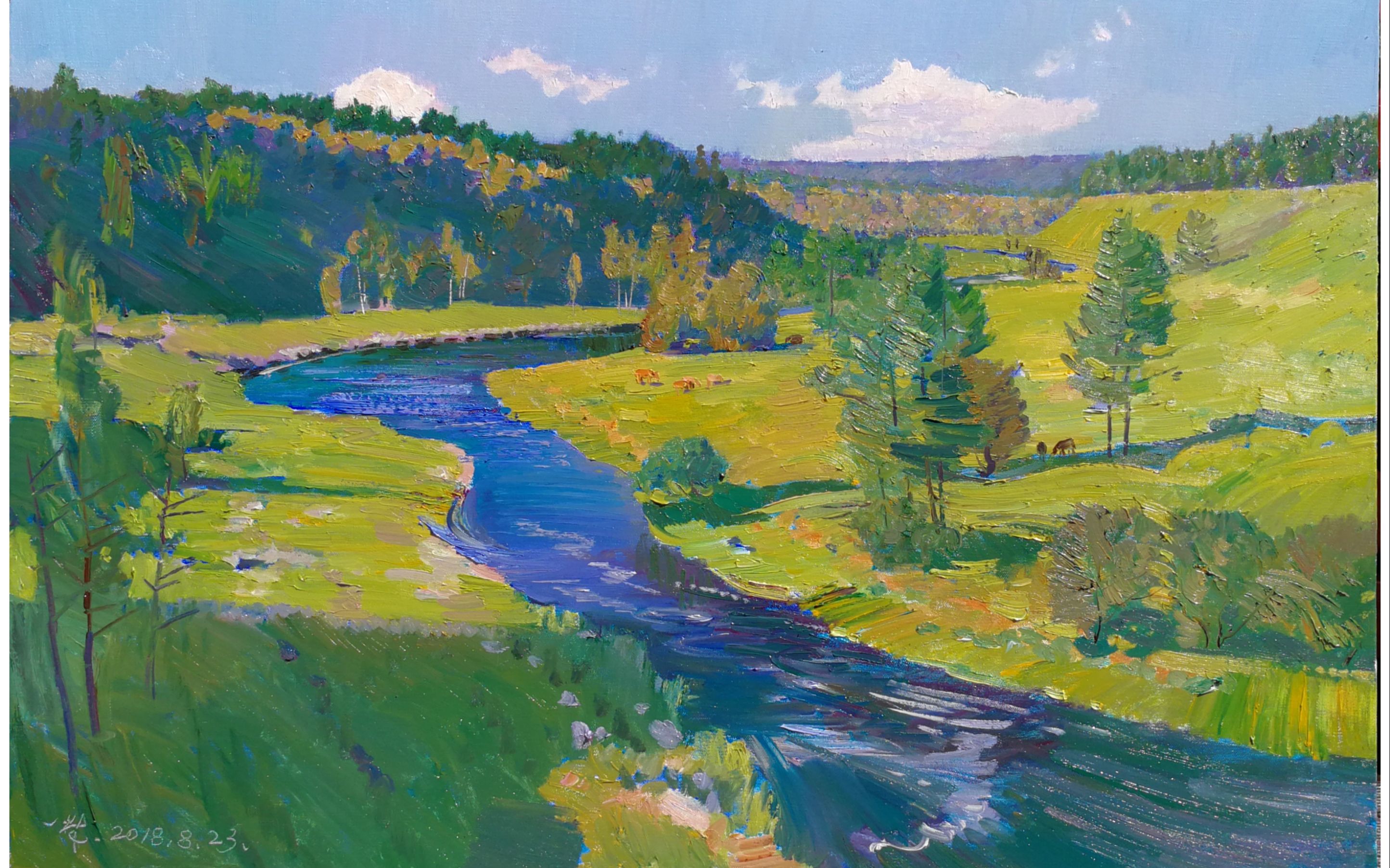 丁一林——写生创作