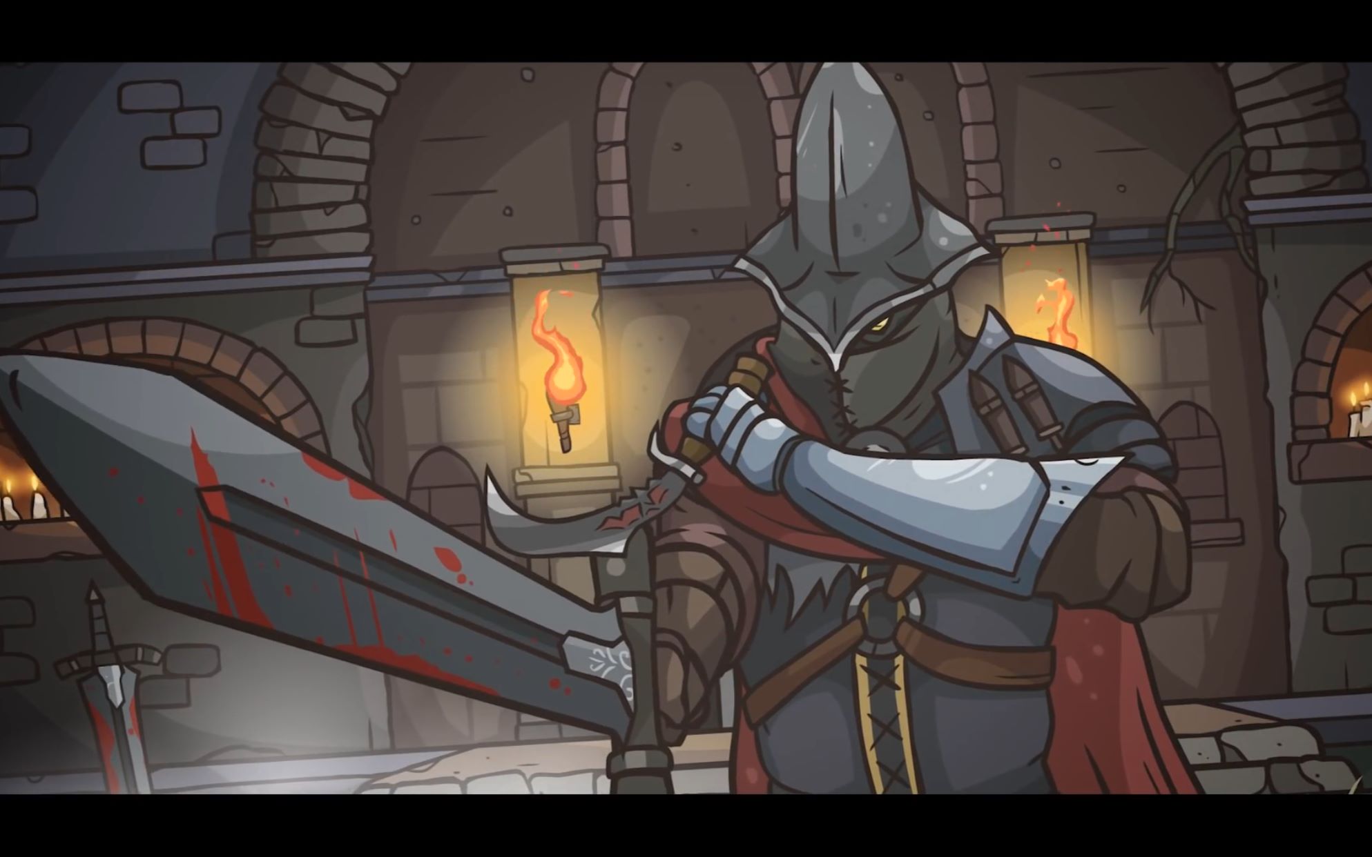 搬运预告黑暗之魂3卡通动画预告片