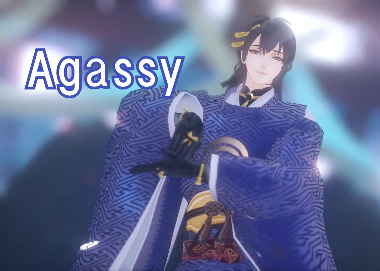 【刀剑乱舞,MMD】Agassy(三日月宗近)哔哩哔哩bilibili