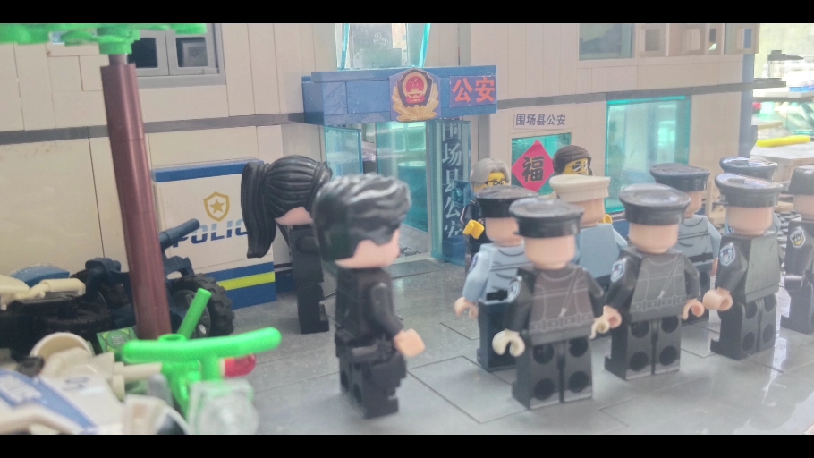 乐高绝版警察局90年代图片