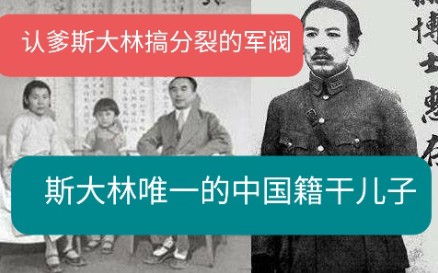 [图]【新疆史8】斯大林唯一的中国籍干儿子，差点让西（新）域（疆）变成苏联的加盟国