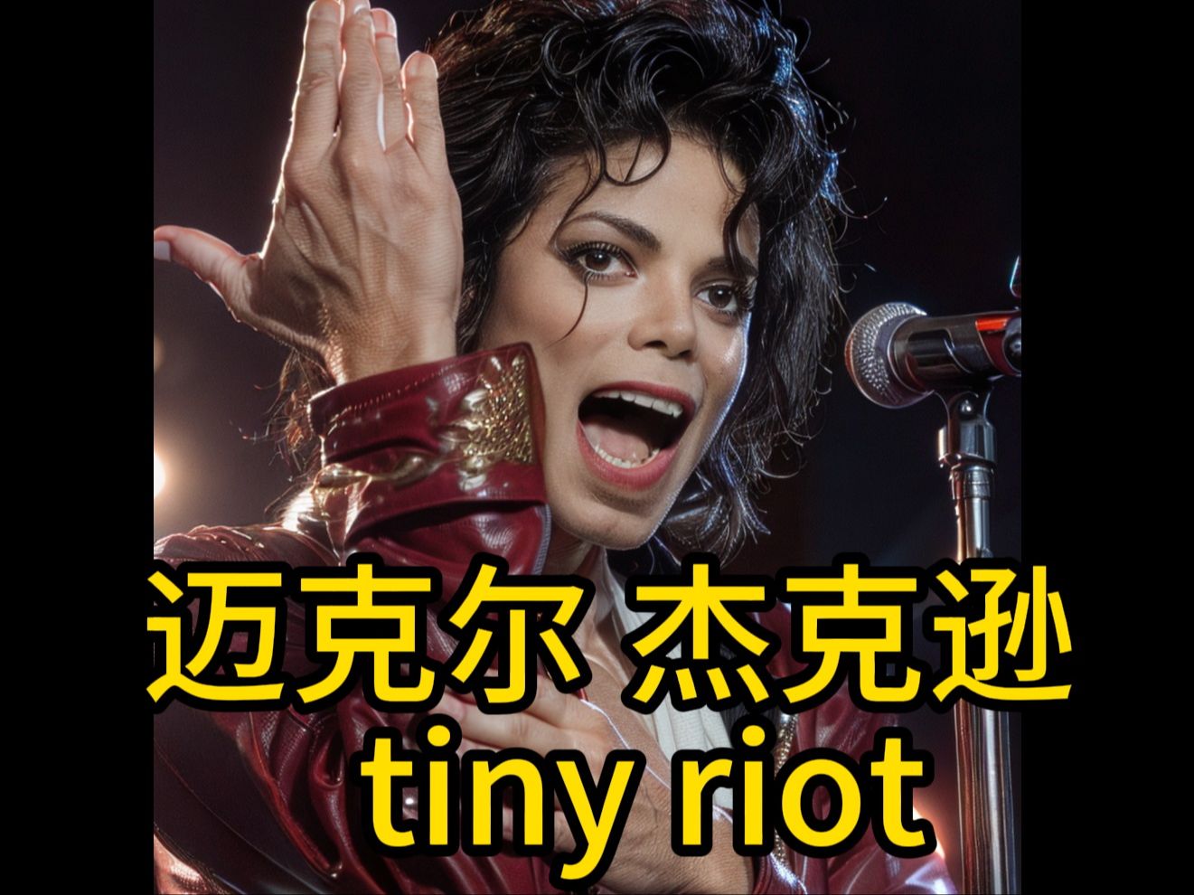 ai 迈克尔杰克逊 单曲tiny riot, 迈克儿粉丝不能错过,ai michael