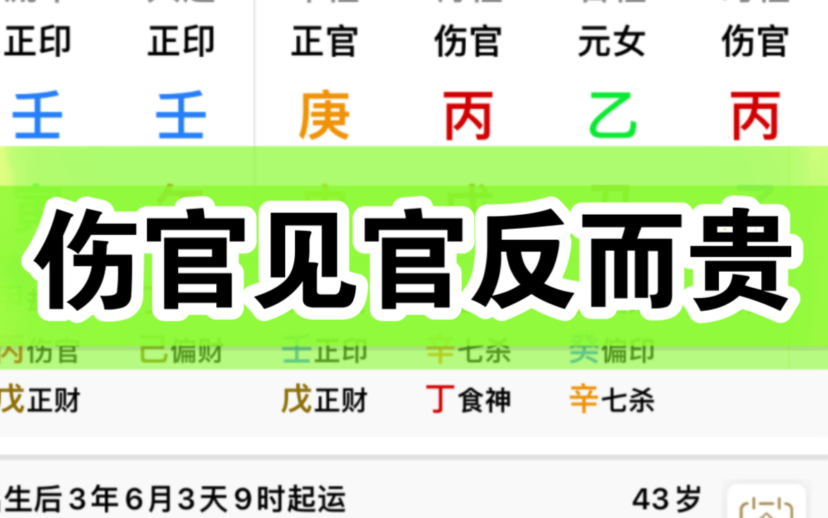 伤官见官反而贵?伤官见官和伤官制官的区别解析