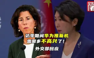 Descargar video: 美国商务部长雷蒙多“感到不悦”？外交部回应