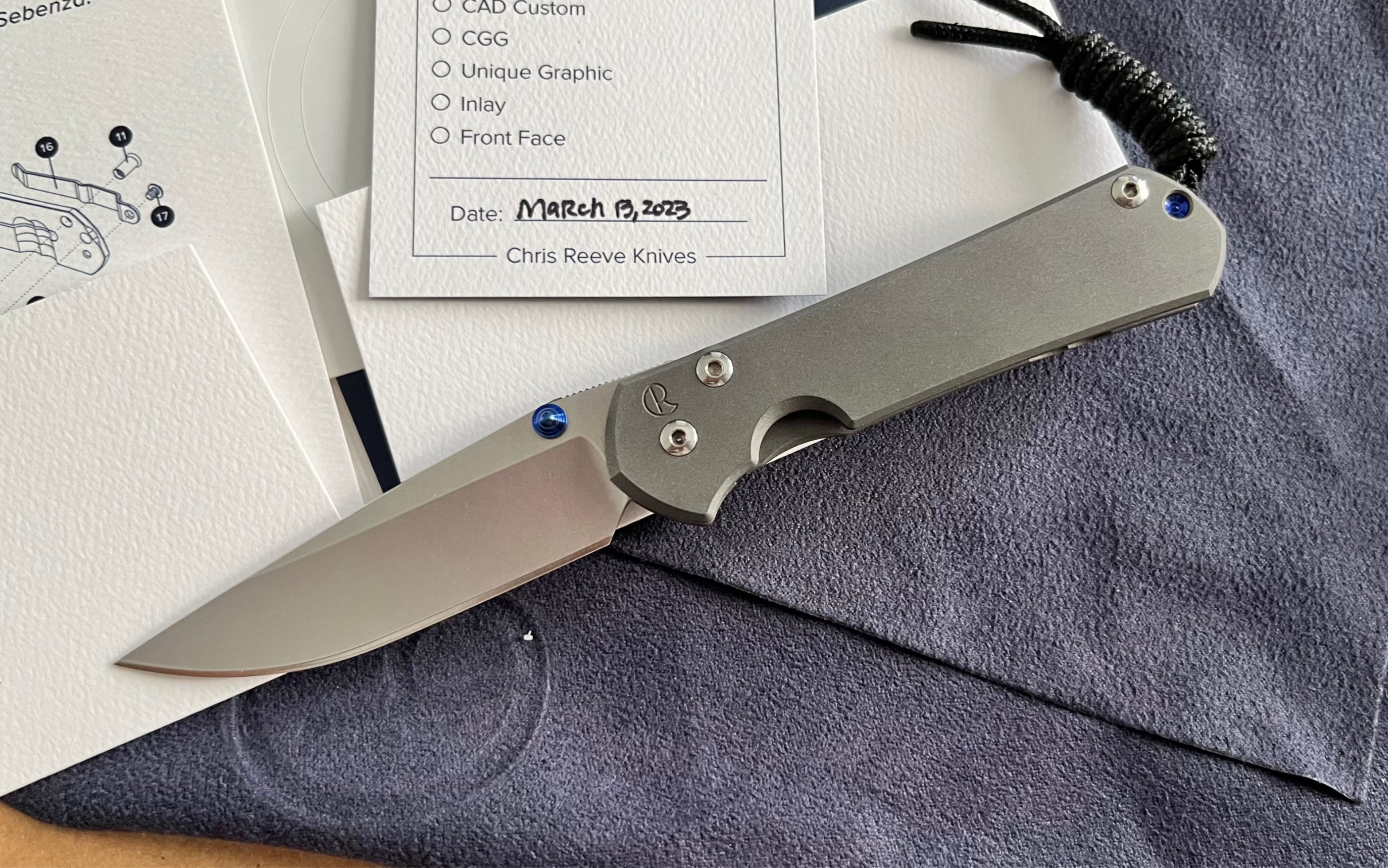 美国克里斯里夫 最新款小沙 钢材做了升级 magnacut 折叠刀edc