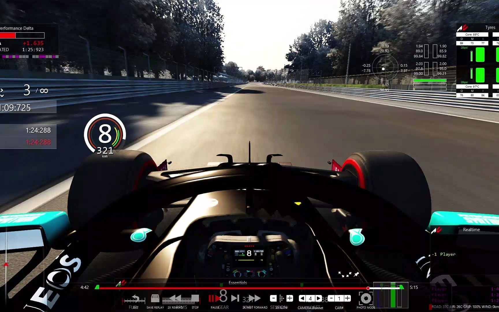 【神力科莎】f12020梅奔@蒙扎/方向盘