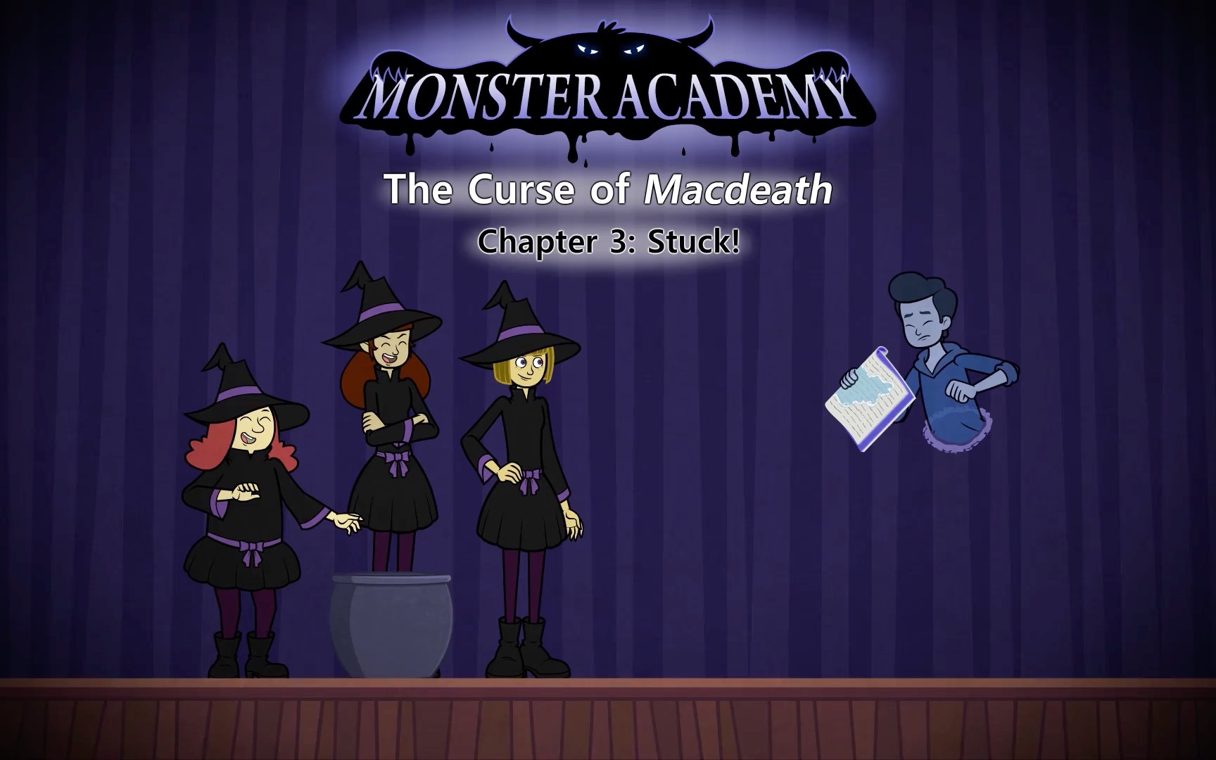 [图]093 Monster Academy, The Curse of Macdeath 3 Stuck!