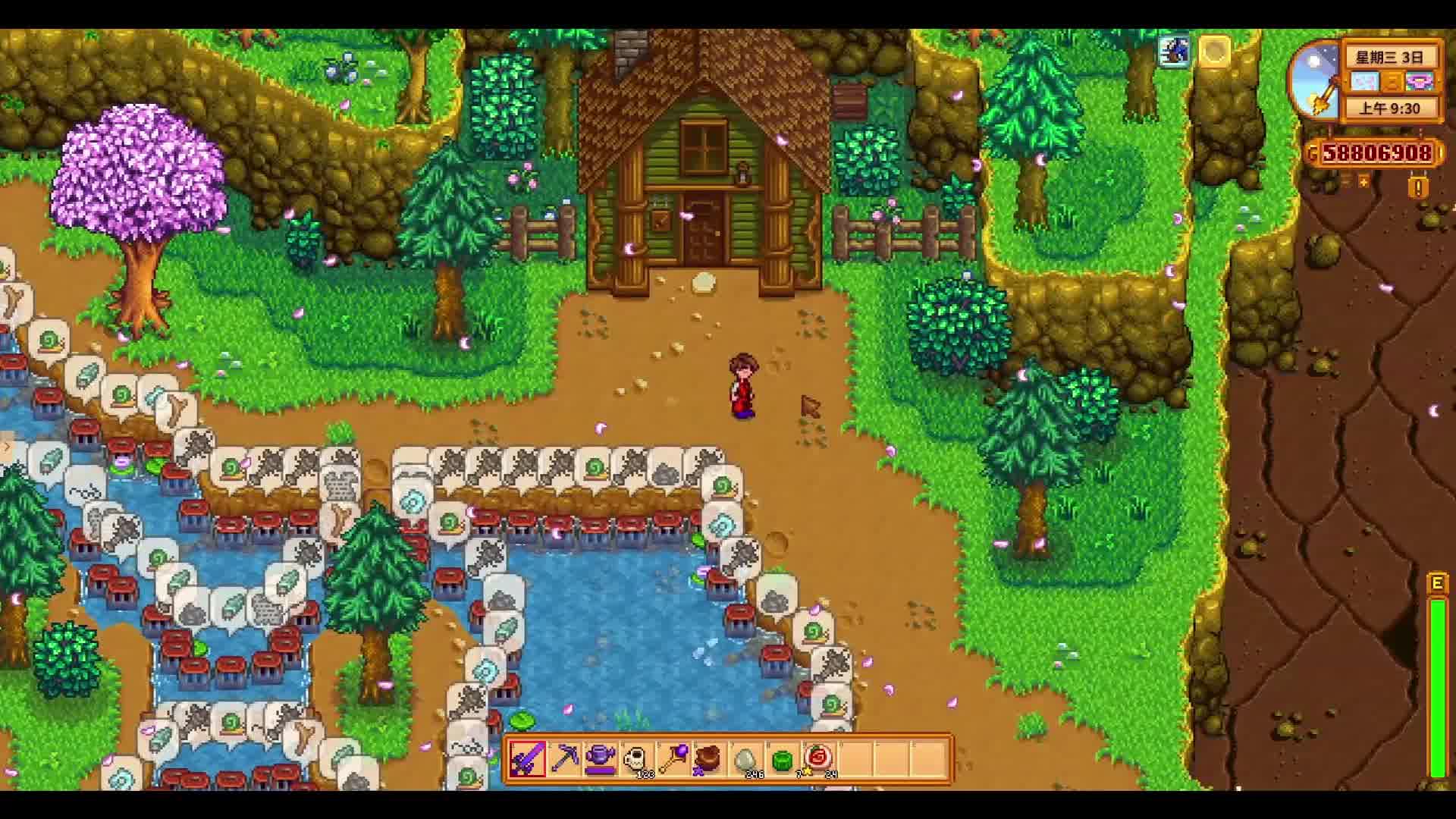 【星露谷物语】沙滩农场三年存档,不太完美的完美存档-慵至懒死-慵至