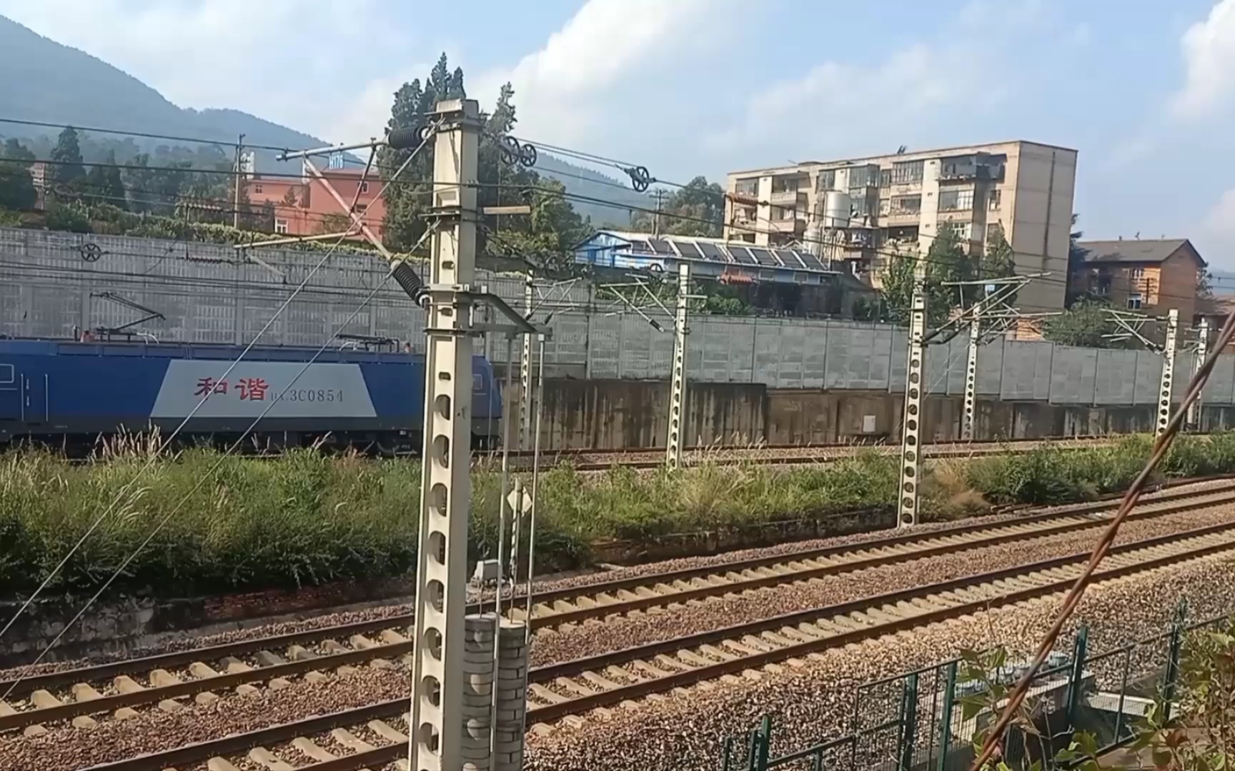 k9604出碧鸡关隧道