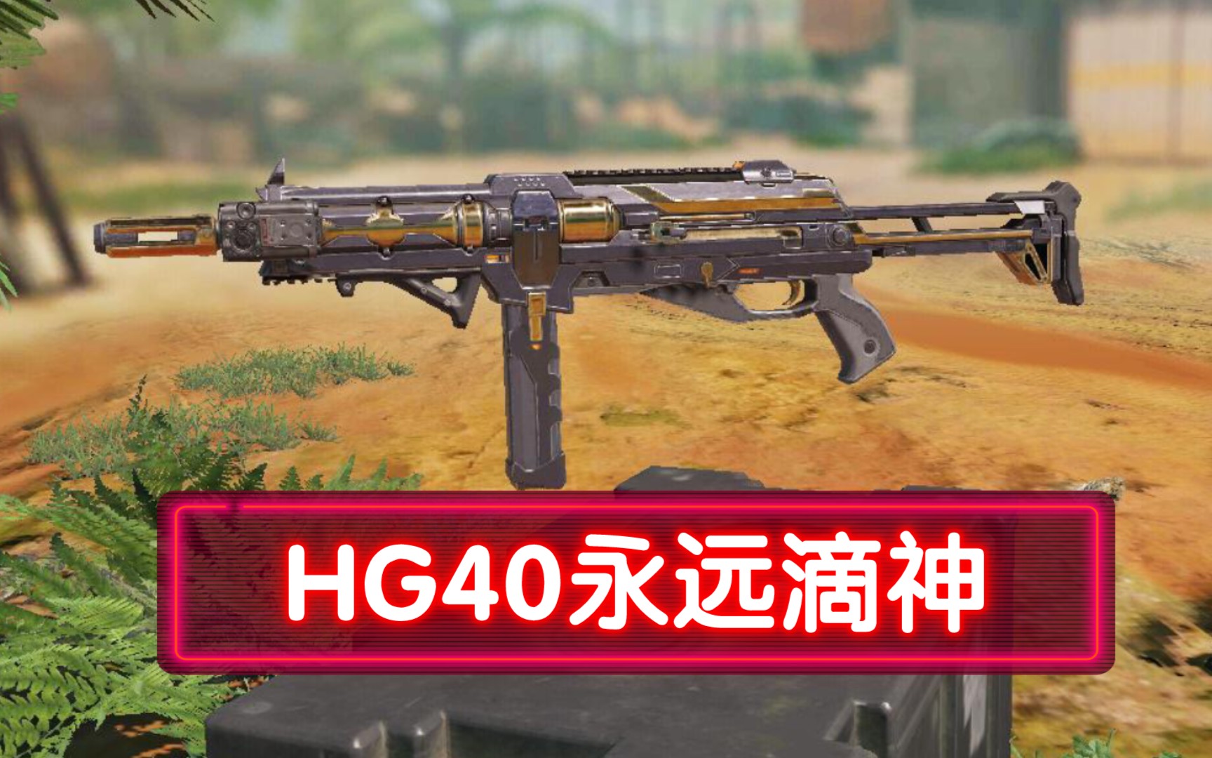 使命召唤手游地表最强冲锋枪hg40t0级别永远滴神国服大神都在用