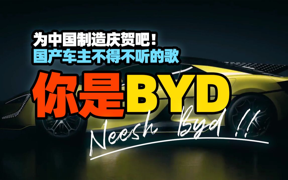 [图]“你是BYD，车里VIP”