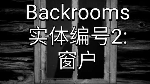 backrooms level 5 生存难度2 不安全稳定少量实体后房后室_哔哩哔哩_bilibili