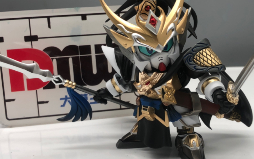 【喷涂代工】gk赵云喷涂展示 高达sd三国传