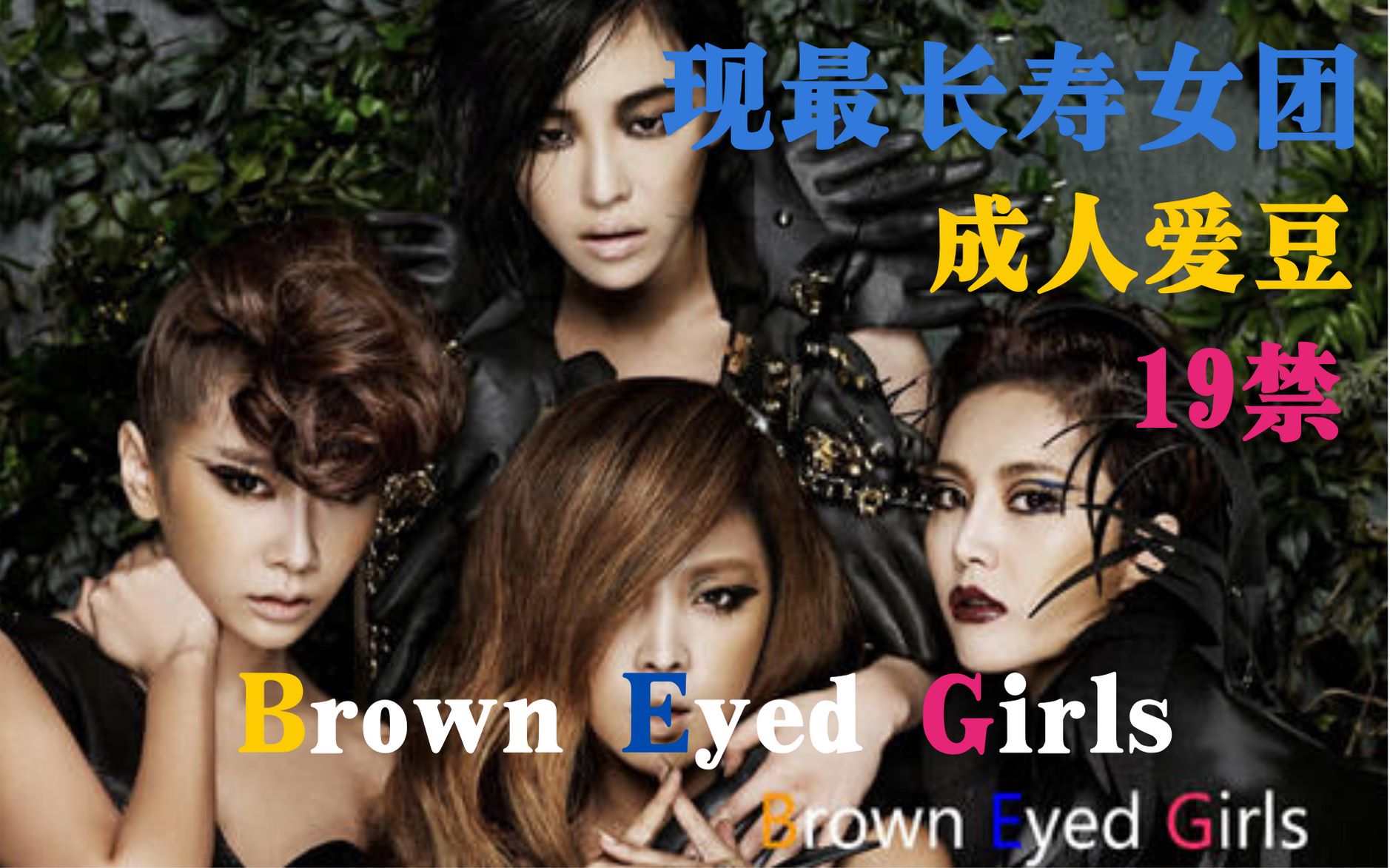 [图]【数据科普】Brown Eyed Girls | 以小清新出逼，靠性感霸气出圈？| 实力超强四姨母