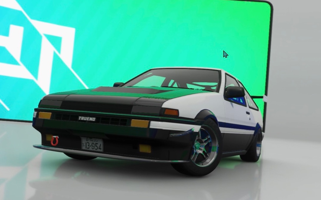 【地平线4】改装后的ae86加速这么猛?