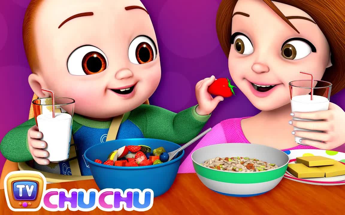 『ChuChu英语儿歌』Snack Time Song点心时间之歌 | 英文童谣 | 幼儿英语 | 早教启蒙 | 亲子共学哔哩哔哩bilibili