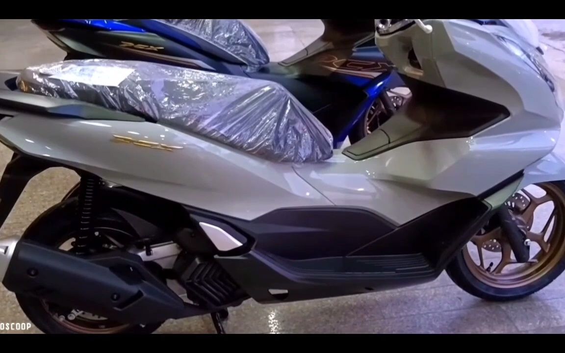 2023 honda 160cc gets a new color midnight race edition scooter