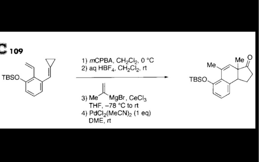 福山机理C109 钯介导的嚬那醇重排/Heck串联反应哔哩哔哩bilibili