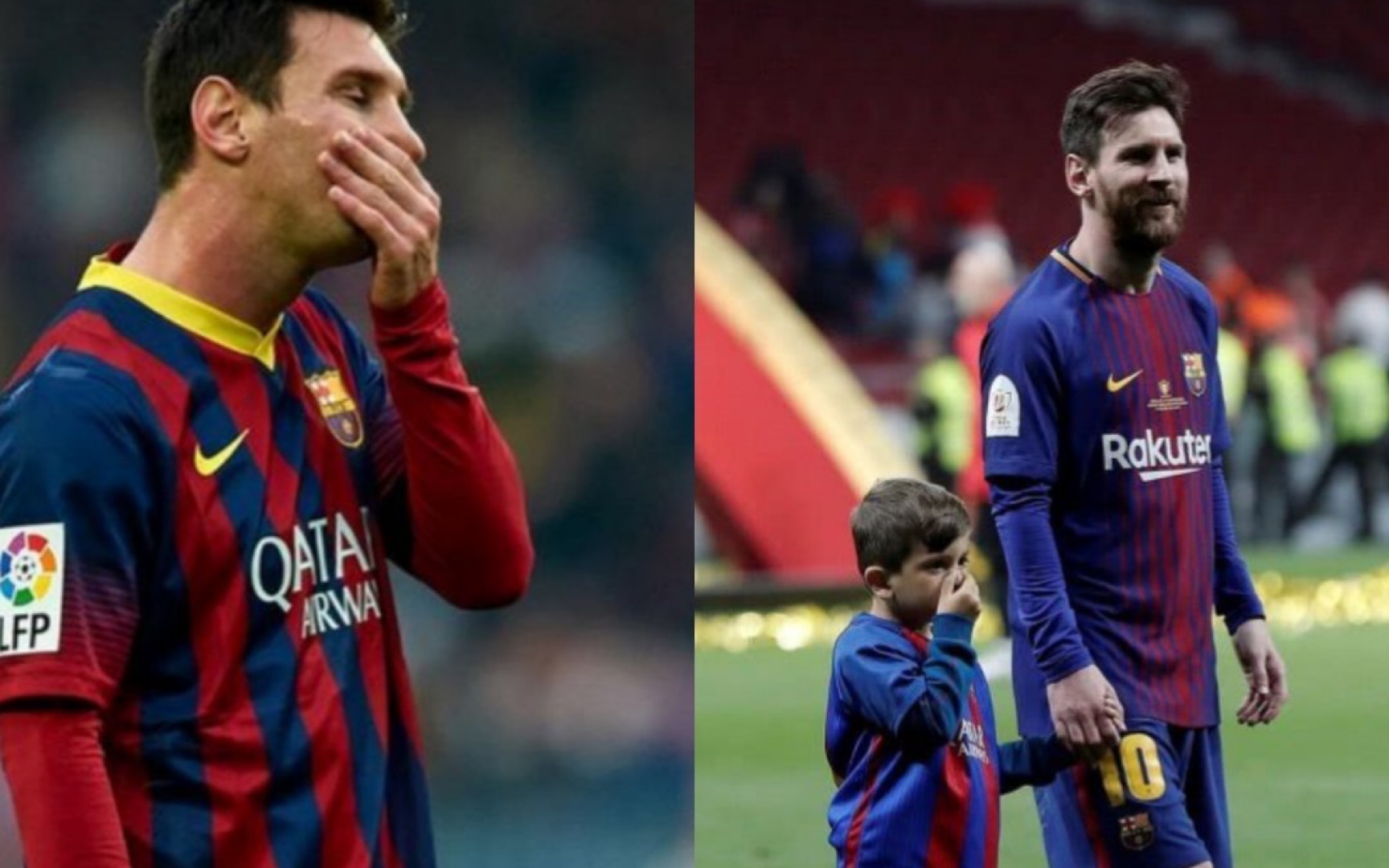 回顾蒂亚戈小时候 受球王梅西的影响 他的足球之旅很早就开始 一直在