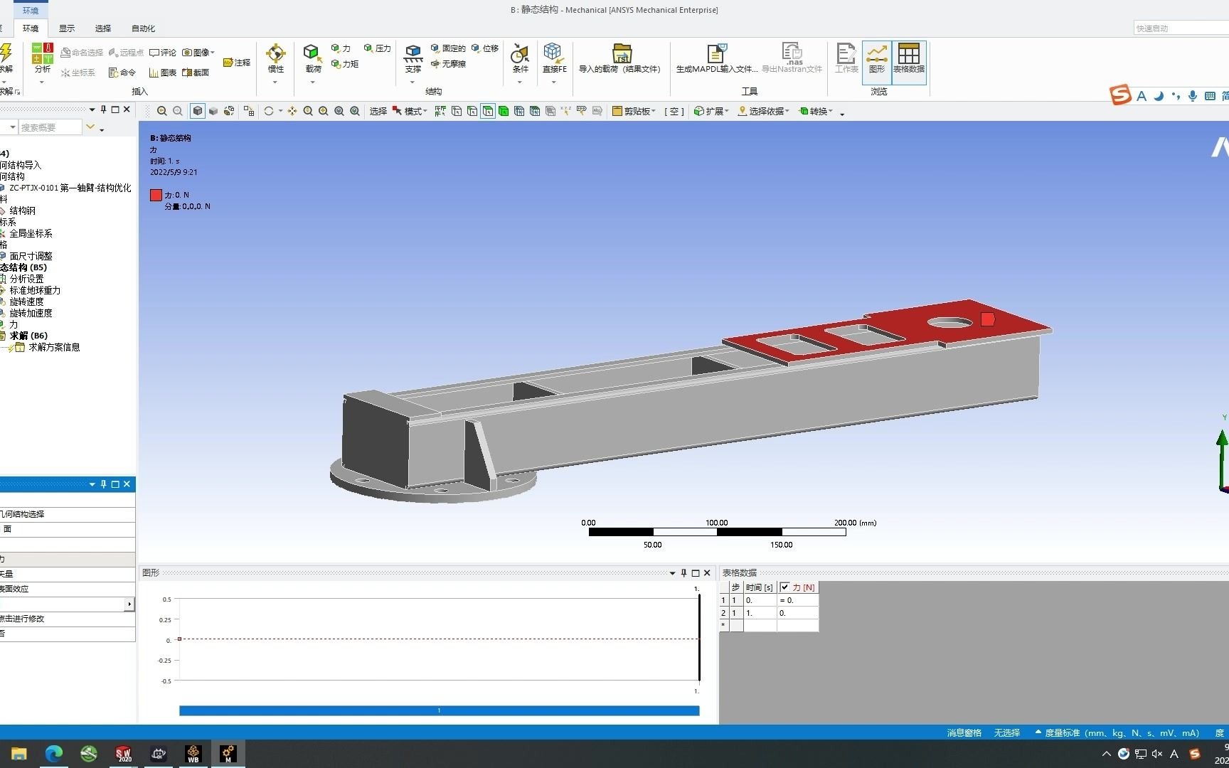 [图]ANSYS-结构梁静态分析和结构优化