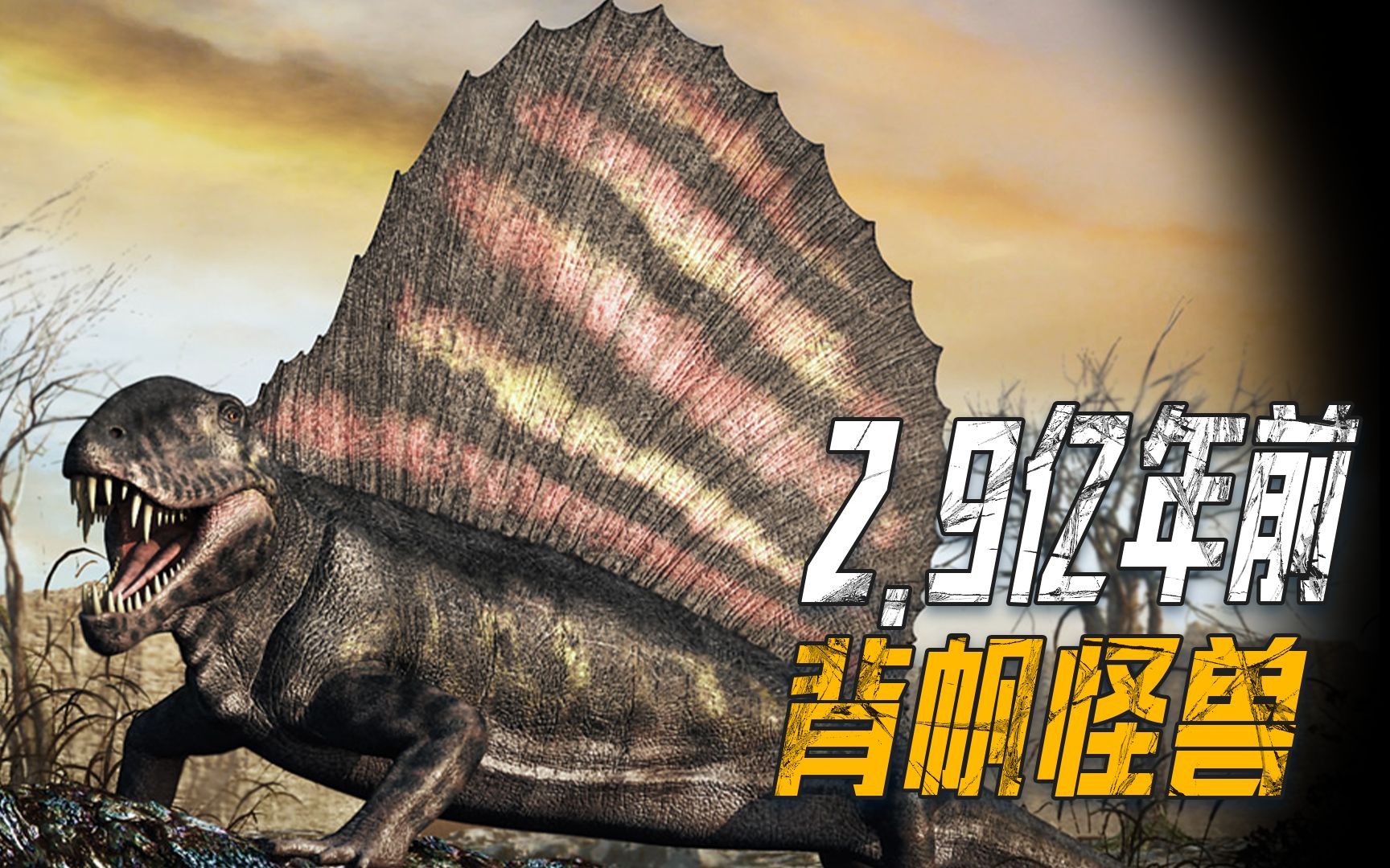 背帆怪兽异齿龙