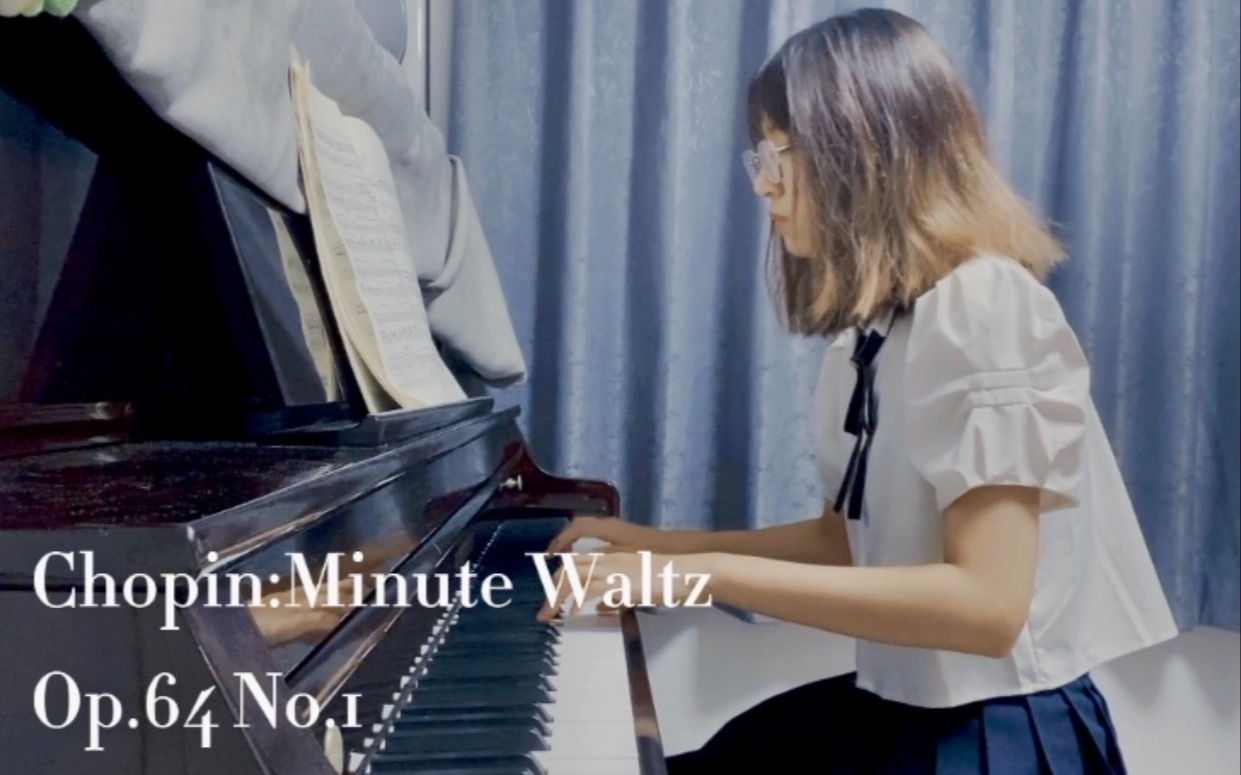 [图]钢琴 ｜ 肖邦-小狗圆舞曲 ｜ Chopin:Minute Waltz(Op.64 No.1)