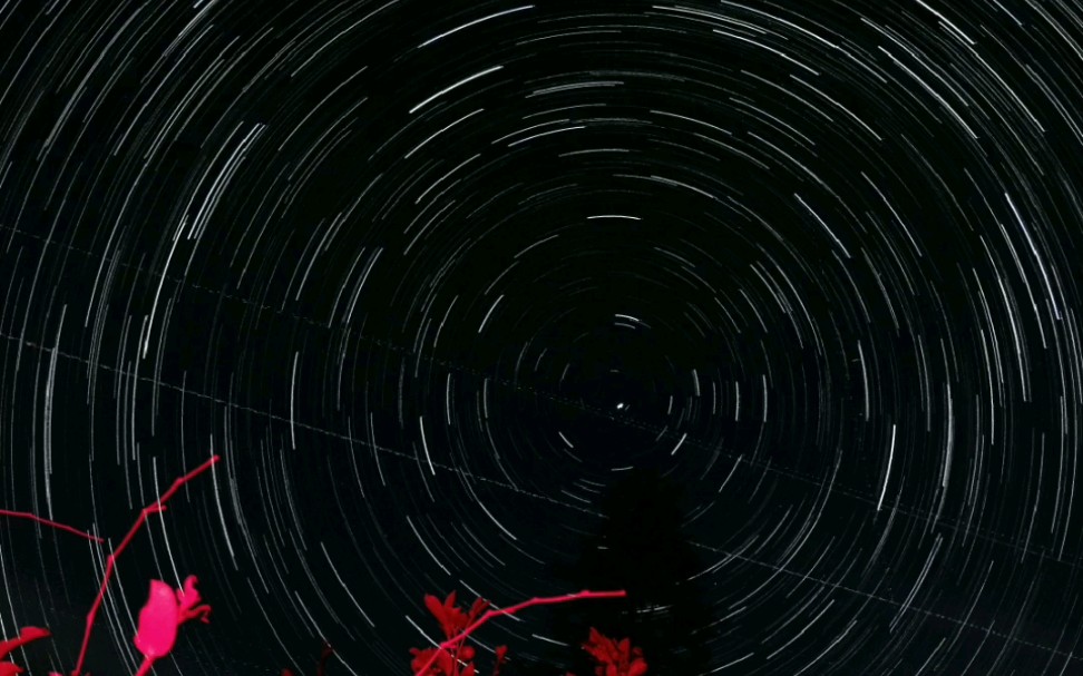 努比亚拍摄的星轨_哔哩哔哩 (゜-゜)つロ 干杯~-bilibili