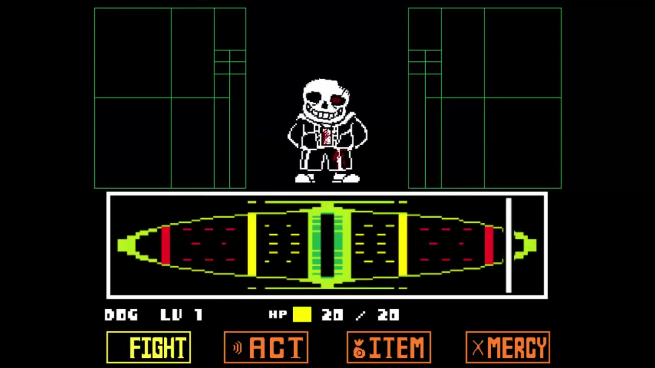 HORROR SANS FIGHT ! _ Horrortale (Fan-game)_综合_动画_bilibili_哔哩哔哩